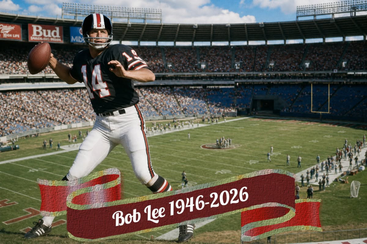 Robert Melville Lee, San Francisco, California – Former NFL Quarterback and Punter Has Sadly passed Away